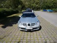 Gebraucht Mercedes SLK200 184 PS (135 kW) 2008 Silber Cabrio
