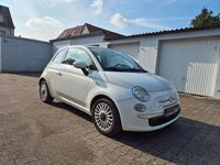 Gebraucht Fiat 500 Lounge 86 PS (63 kW) 2011 Weiß Kleinwagen