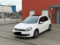 Gebraucht VW Golf VI 110 PS (80 kW) 2009 Weiß Kleinwagen