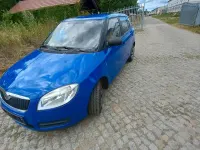 Gebraucht Skoda Fabia 60 PS (44 kW) 2009 Blau Kleinwagen