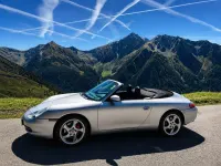 Usata Porsche 996 300 CV (220 kW) 2021 Argento Cabrio