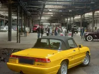 Gebraucht Alfa Romeo Spider 120 PS (88 kW) 1992 Gelb Cabrio
