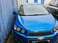 Gebraucht Chevrolet Aveo 86 PS (63 kW) 2011 Blau Kleinwagen