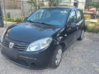Gebraucht Dacia Sandero 75 PS (55 kW) 2011 Schwarz Kleinwagen