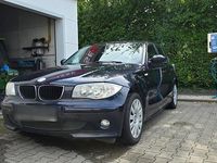 Gebraucht BMW 116 122 PS (89 kW) 2007 Schwarz Kleinwagen