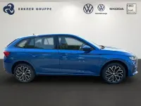 Gebraucht Skoda Scala Drive 95 PS (69 kW) 2024 Raceblau metallic Kleinwagen