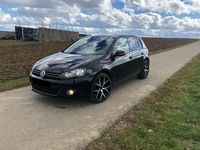 Gebraucht VW Golf VI Style 122 PS (89 kW) 2011 Schwarz Kleinwagen