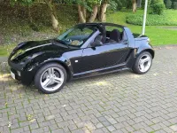 Używany Smart Roadster 82 KM (60 kW) 2003 Czarny Kabriolet