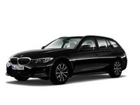 Gebraucht BMW 320e Advantage 204 PS (150 kW) 2022 Bmw 320e touring aut. advantag (schwarz) Kombi