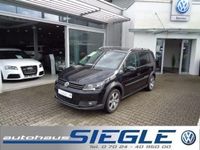 Gebraucht VW Touran 170 PS (125 kW) 2012 Schwarz metallic Van / Kleinbus