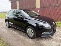 Gebraucht VW Polo Trendline 75 PS (55 kW) 2017 Schwarz Kleinwagen