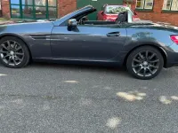Gebraucht Mercedes SLK250 204 PS (150 kW) 2013 Grau Cabrio