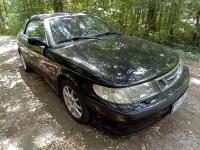 Gebraucht Saab 9-3 Cabriolet 150 PS (110 kW) 2001 Schwarz Cabrio