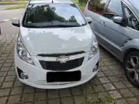 Gebraucht Chevrolet Spark 68 PS (50 kW) 2011 Weiß Kleinwagen