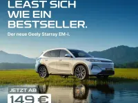 Neu Geely Starray 99 PS (72 kW) 2026 Weiß SUV