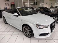 Gebraucht Audi A3 Cabriolet S-Line 184 PS (135 kW) 2015 Weiß Cabrio