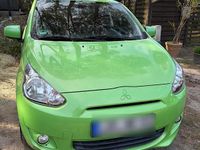 Second-hand Mitsubishi Space Star 80 CP (58 kW) 2014 Verde Monovolum
