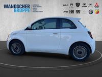 Gebraucht Fiat 500e Basis 86 kW (118 PS) 2023 Weißschwarz Kleinwagen