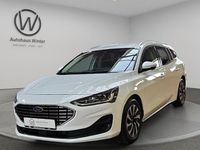 Gebraucht Ford Focus Titanium 120 PS (88 kW) 2022 Weiß Kombi