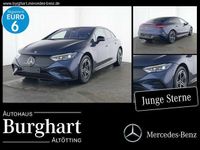 Gebraucht Mercedes EQE350 AMG line 214 kW (292 PS) 2023 Lack sodalithblau Limousine