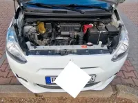 Gebraucht Mitsubishi Space Star 72 PS (52 kW) 2015 Weiß Kleinwagen