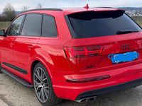 Second-hand Audi SQ7 435 CP (319 kW) 2017 Roșu SUV