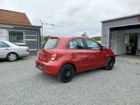 Gebraucht Nissan Micra Visia 80 PS (58 kW) 2011 Rot Kleinwagen