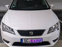 Gebraucht Seat Leon ST Style 110 PS (80 kW) 2014 Weiß Kombi