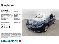 Gebraucht VW Golf VIII Style 131 PS (96 kW) 2024 Blau Limousine