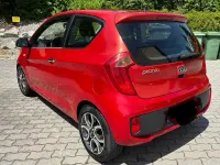 Gebraucht Kia Picanto 2011 Rot Kleinwagen