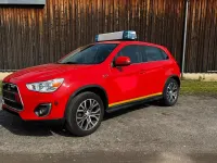Gebraucht Mitsubishi ASX 116 PS (85 kW) 2016 Rot SUV