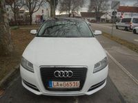 Gebraucht Audi A3 Ambiente 125 PS (91 kW) 2010 Weiß Kleinwagen