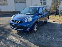Gebraucht Nissan Micra 80 PS (58 kW) 2017 Blau Kleinwagen