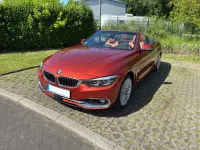 Gebraucht BMW 420 Cabriolet Luxury Line 190 PS (139 kW) 2020 Orange Cabrio