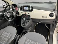 Gebraucht Fiat 500 Lounge 69 PS (50 kW) 2016 Weiß Kleinwagen