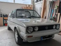 Gebraucht VW Golf Cabriolet 90 PS (66 kW) 1986 Weiß Cabrio