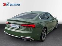 Gebraucht Audi A5 Sportback S-Line 204 PS (150 kW) 2023 Grün Kleinwagen