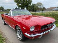 Gebraucht Ford Mustang GT 200 PS (147 kW) 1966 Rangoon red Cabrio