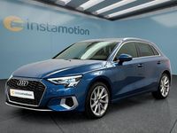 Gebraucht Audi A3 Sportback e-tron 204 PS (150 kW) 2020 Blau Kleinwagen