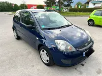 Gebraucht Ford Fiesta 69 PS (50 kW) 2008 Blau Kleinwagen