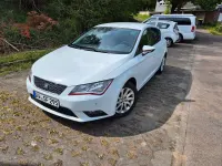 Gebraucht Seat Leon Style 110 PS (80 kW) 2015 Weiß Limousine
