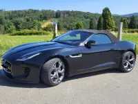 Używany Jaguar F-Type 300 KM (220 kW) 2018 Czarny Kabriolet