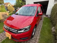 Occasion VW Caddy Maxi Comfortline 125 ch (91 kW) 2017 Rouge Monospace
