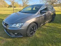 Usata Seat Leon Style 110 CV (80 kW) 2017 Grigio Berlina