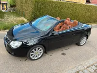 Gebraucht VW Eos 122 PS (89 kW) 2009 Schwarz Cabrio