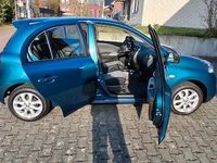 Gebraucht Nissan Micra 80 PS (58 kW) 2017 Blau Kleinwagen