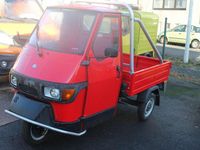Nouă Piaggio APE 2025 Roșu SUV