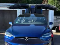 Gebraucht Tesla Model X 311 kW (423 PS) 2017 Blau SUV