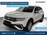 Gebraucht VW Tiguan Allspace Life 150 PS (110 kW) 2022 Weiß SUV