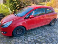 Gebraucht Opel Corsa 80 PS (58 kW) 2007 Rot Kleinwagen